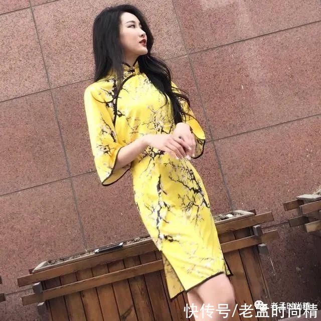 穿旗袍的女人是男人的毒药，时下最火爆的旗袍，缔造端庄名媛范