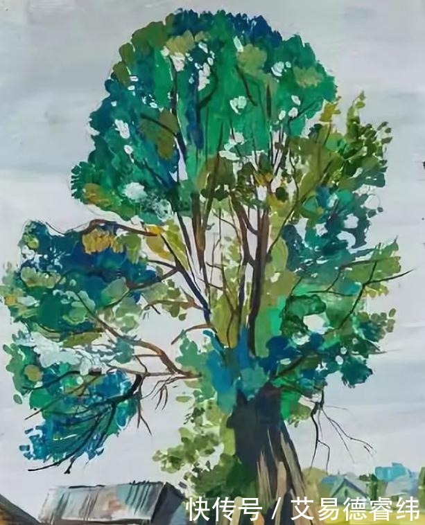 真人|11岁小女生用真人画画,盯着画看10秒钟,画中的人都会动