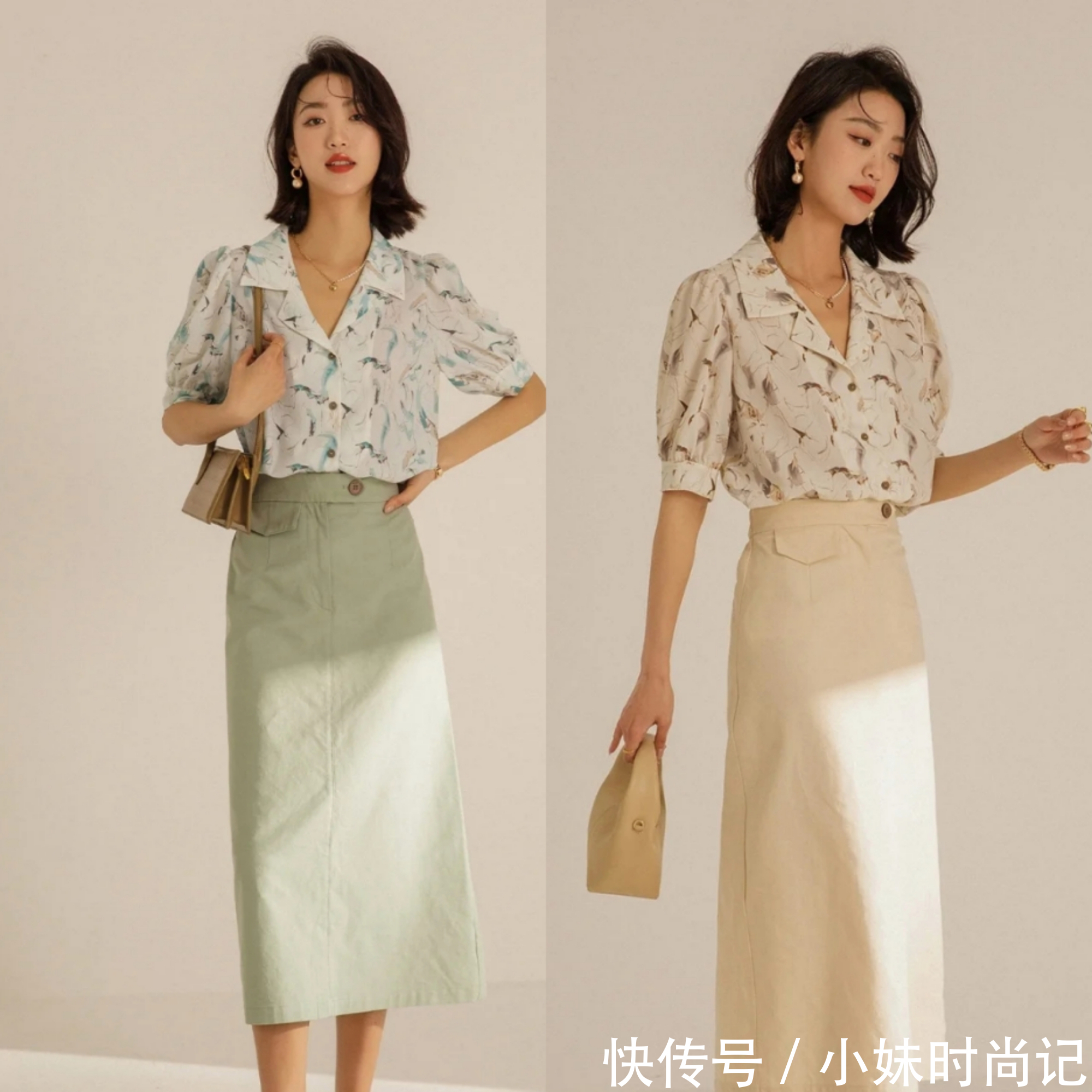 圆点|时尚穿搭:上班穿什么?试试这3组“通勤穿搭”