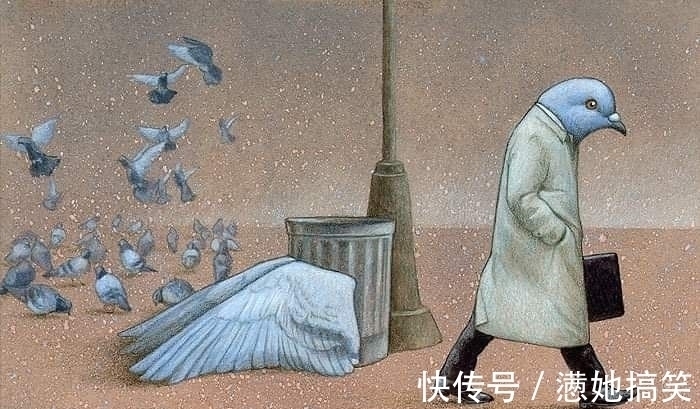 手机$12幅令人细思极恐的插画，每一张都发人深省，直击灵魂