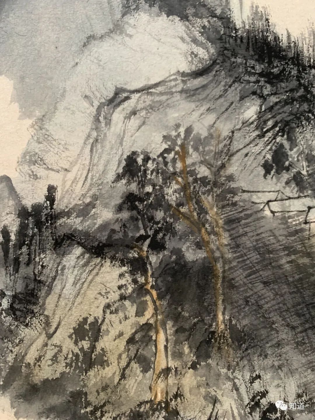 山水画&中学为体、西学为用,那么山水画中的“体”、“用”分别指什么?