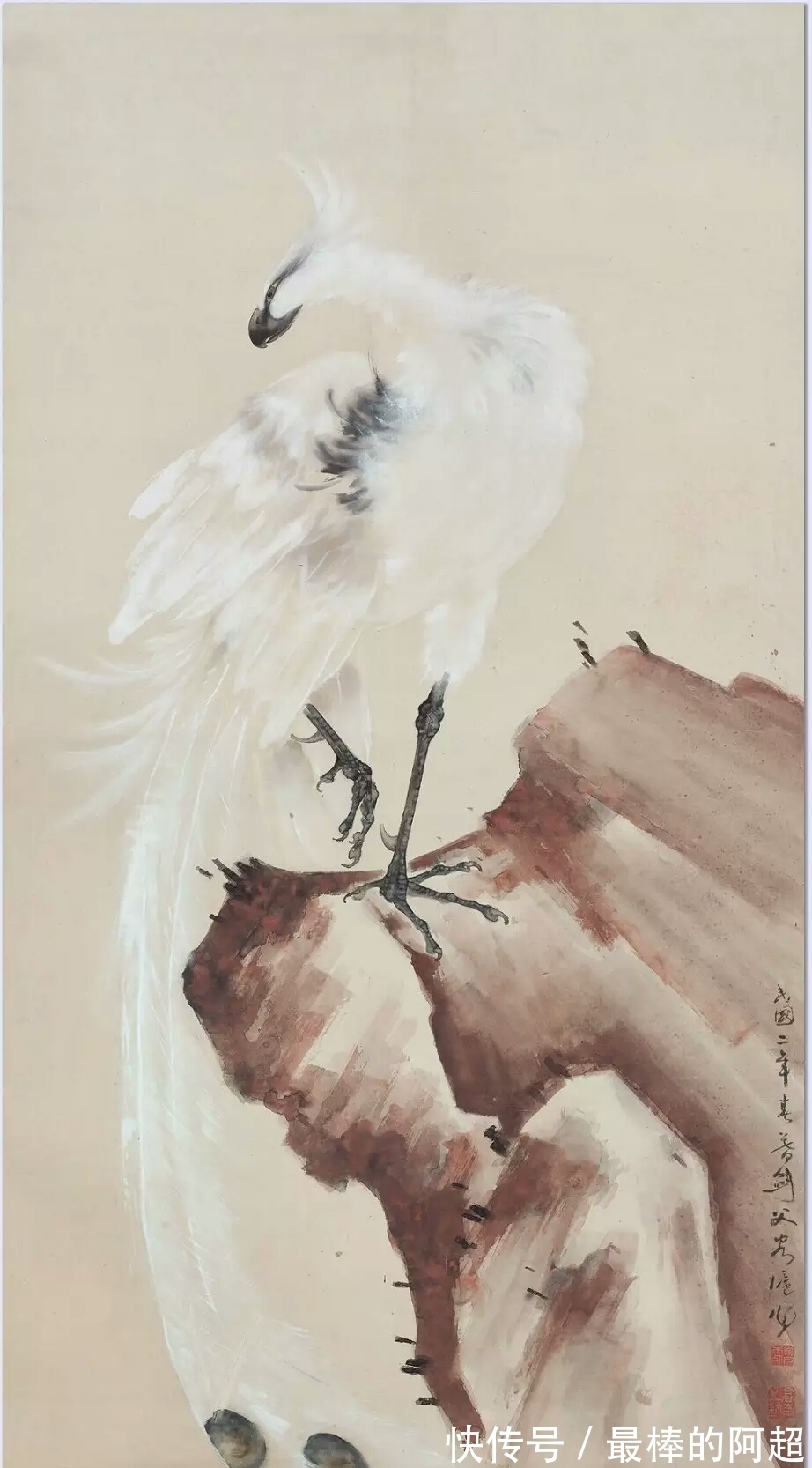 国画@他不仅画山水画,白描也厉害,一幅就卖500万!