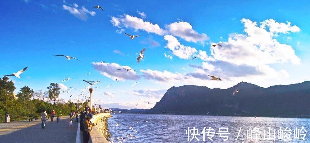 湖泊|云南“巨无霸”湖泊走红，面积比杭州西湖大50倍，游客景色很美