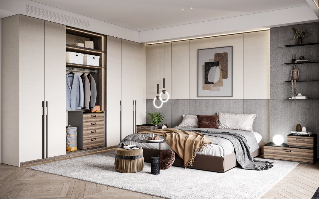 色调|欧派全屋定制：给生活上点色卧室配色选择指南