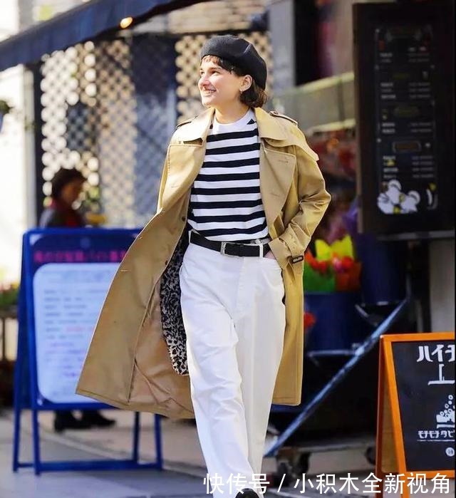 撞衫 风衣+阔腿裤=永不过时的气质精,时髦又高级!