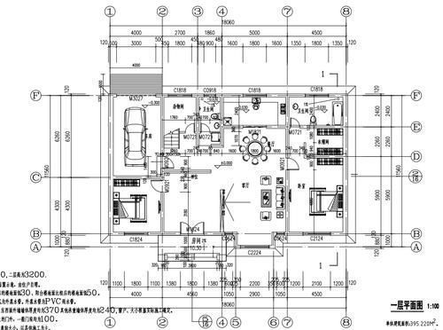 占地面积|适合农村自建的150平到180平带车库的二层楼,漂亮功能多,收藏不吃亏