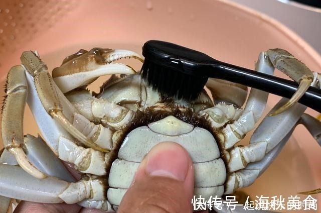 蒸大闸蟹,万万不能直接蒸,学会这一步,蟹黄不外流,肉质更鲜美