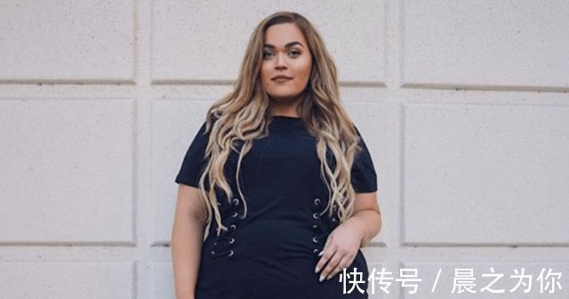 卡戴珊|170斤大码美女,从不刻意减肥,活出最好的自己