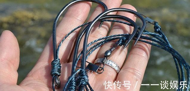 使用这种绑钩方法的串钩来钓鱼,简单快速,结实又耐用!