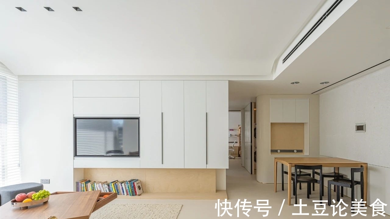 浅灰色|75㎡ 两居室，超多储物空间好看又实用，又充满高级感的生活空间~