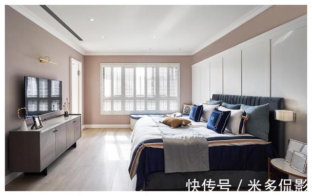 轻奢|250㎡美式轻奢大平层,独立玄关比客厅还好看,全屋简洁又显品味!