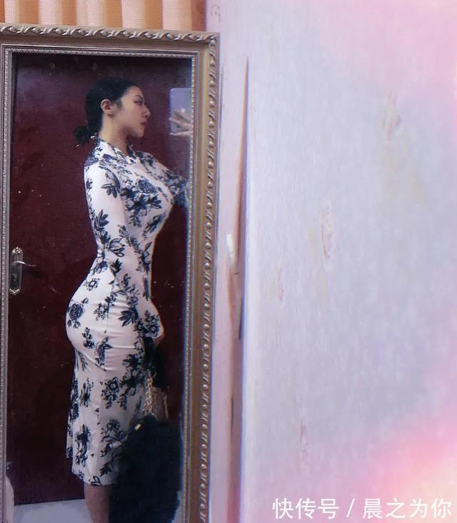 翘臀|国产99年健身翘臀少女，一张旗袍私照撩爆直男，前凸后翘很惹眼