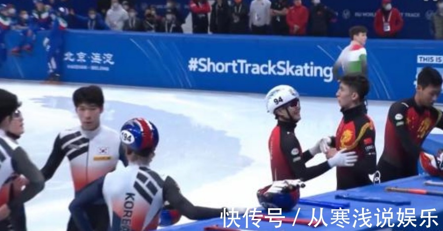韩国队|中韩短道冲突!武大靖被挑衅想干架,00后小将拉着他,对手很嚣张