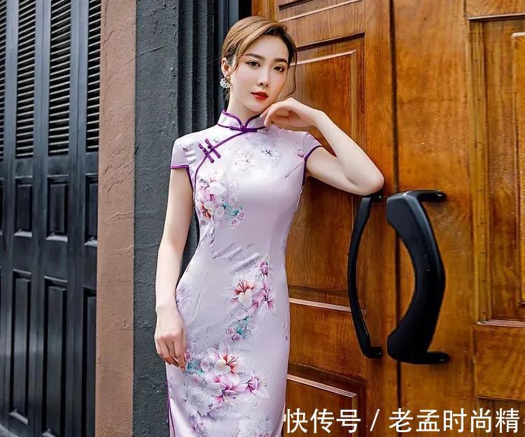 旗袍|真正气质的女人,不一定要穿大牌,一袭复古旗袍足以让她惊艳!