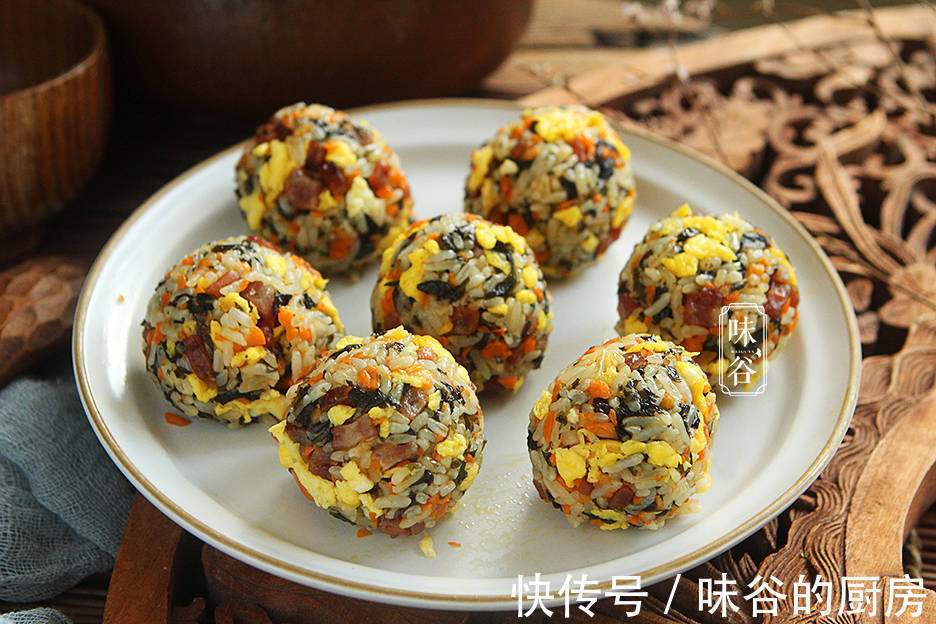 胡萝卜|孩子长个多吃这饭团,简单省事营养多,给身体添动力,孩子更高挑