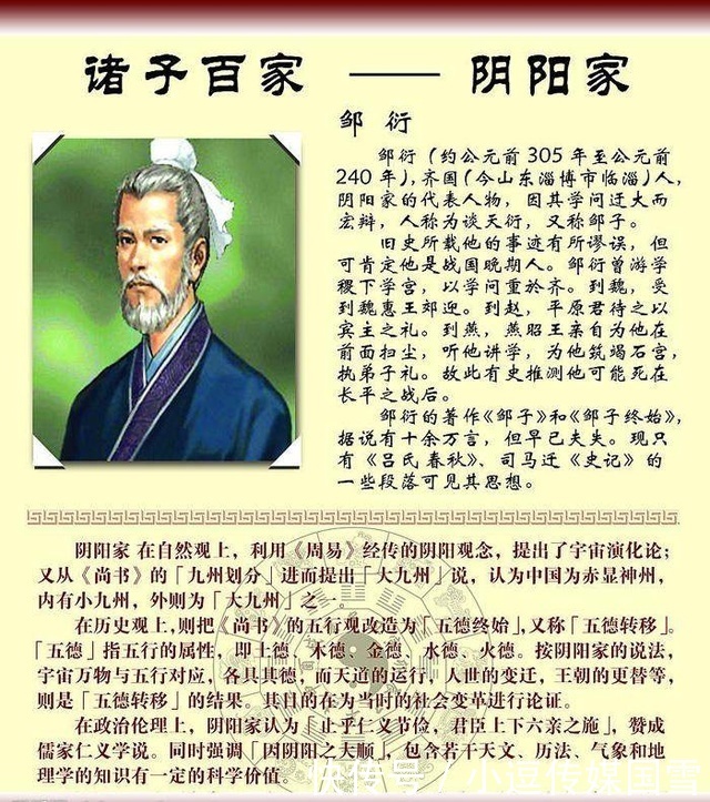 诸子百家详解 先秦诸子百家争鸣代表人物有哪些