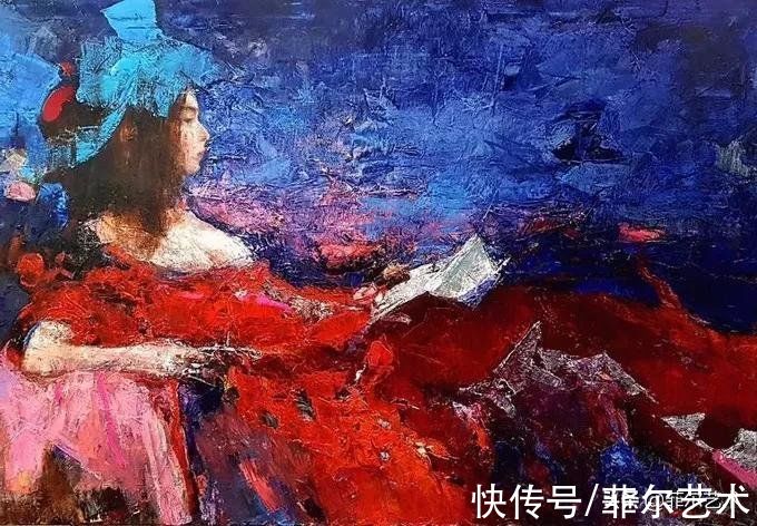 雷兹尼琴科！乌克兰著名画家谢里·雷兹尼琴科人物油画作品欣赏