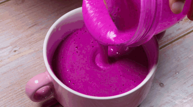 辅食|红龙果山药糕，简单又美味，消化不好宝宝要多吃，好吃得停不下来