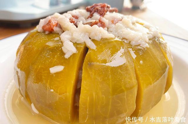 冬天|冬天,南瓜和它是绝配,一泡一蒸香甜软糯,我家女儿点名吃