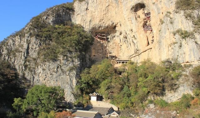 圣地|陕西这座寺庙悬空而建？始于春秋建于西汉，名气超大，龙门派圣地