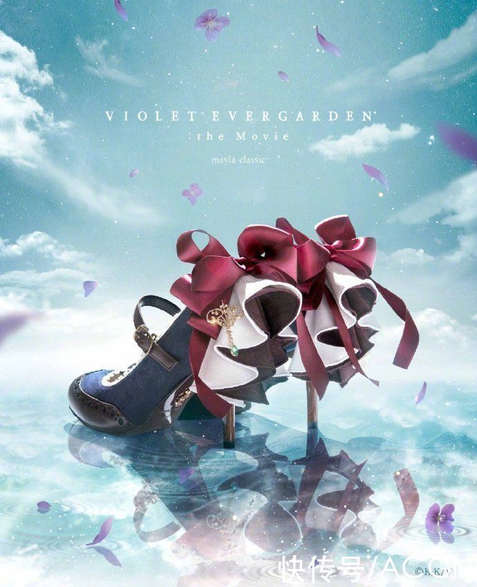 同款|紫罗兰永恒花园推出动画同款高跟鞋，我一个男的看了都想买