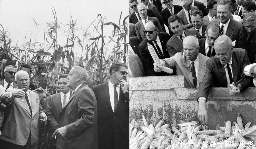 美国|赫鲁晓夫访问美国时,点名要梦露作陪,对美国的玉米赞不绝口