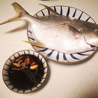 清蒸豆豉|清蒸豆豉金鲳鱼