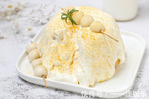 蛋糕|火遍全网的豆乳奶盖蛋糕，细腻浓郁一口就沦陷，原来做法非常简单