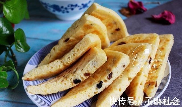 比馒头省事，比发糕快手的早餐饼，不揉面不擀面，暄软好吃有弹性