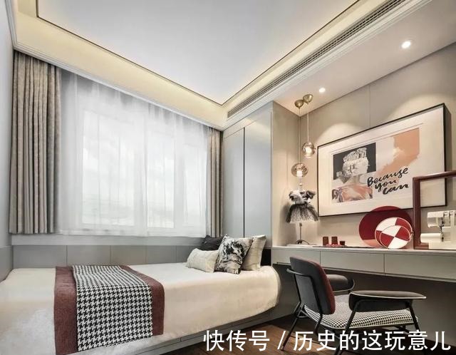 绯红|161平米轻奢新欧式，优雅时尚~！