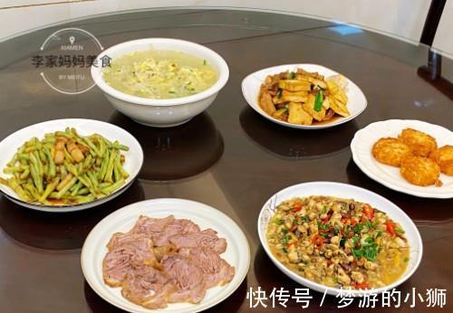 美味|70岁婆婆做的晚餐,走红朋友圈,营养美味,网友:真土豪