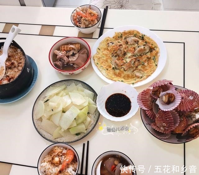 羡慕|母子俩的午餐这样吃,营养好身体棒,网友有这样的老妈真羡慕