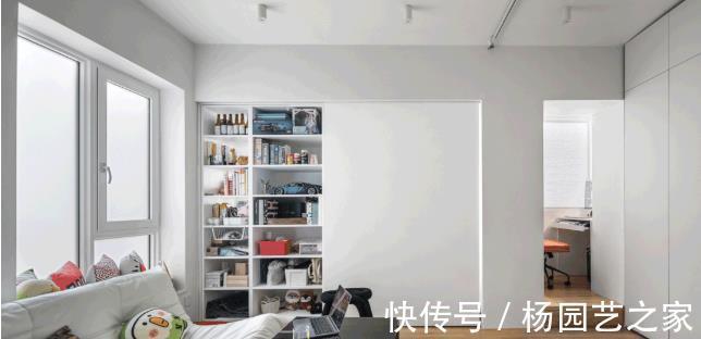 收纳|这套38㎡公寓火了,全屋简约朴素,却藏不住骨子里的设计感!