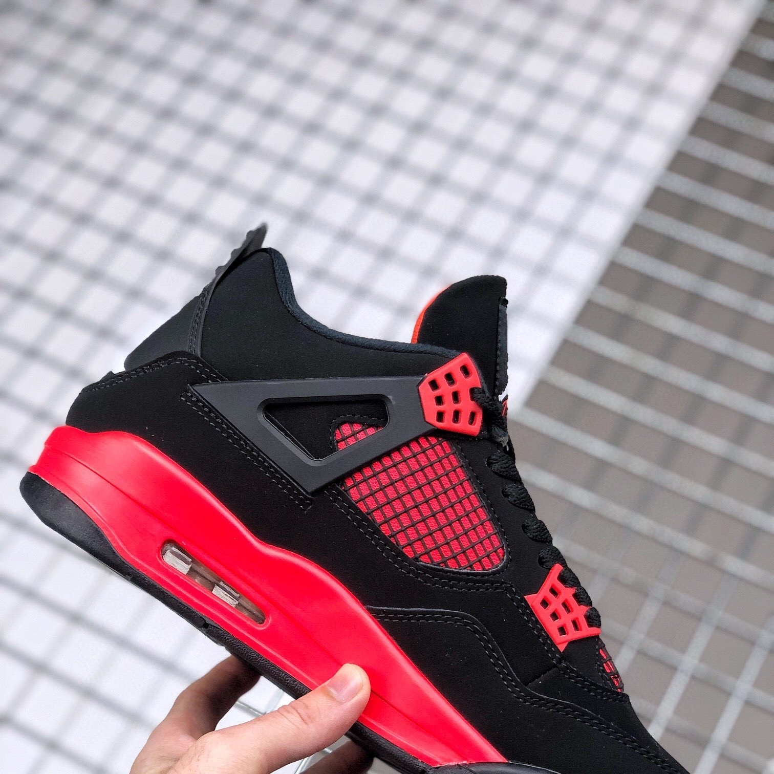 air Air Jordan 4 “Red Thunder”黑红