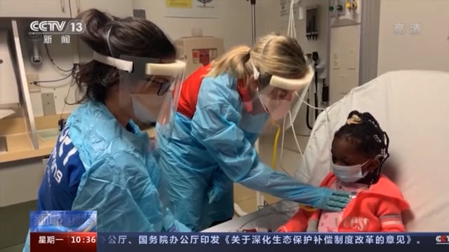 重症监护室|儿童病例不断增多、医务人员精疲力竭 美国新冠肺炎住院患者超10万