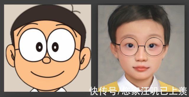 柯南AI后长残了哆啦A梦才是“毁童年系列”,全员秒变阴间形象