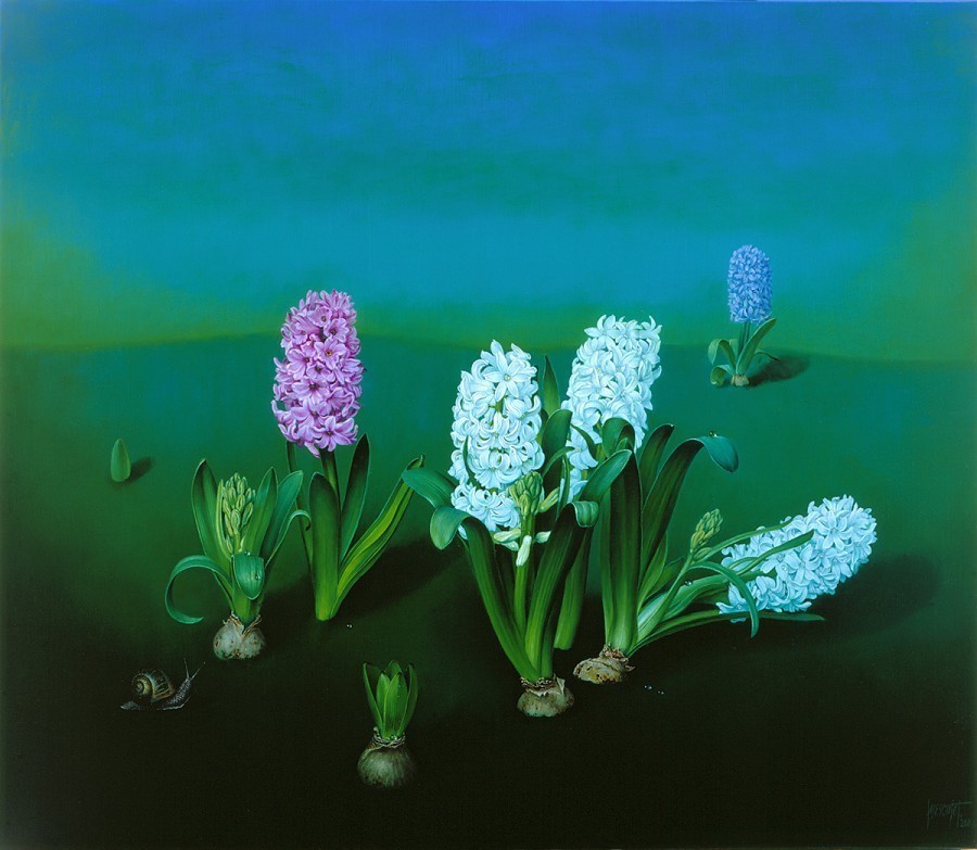 巴塞罗那!西班牙超写实油画大师marcEscofet:大自然的灵魂画师