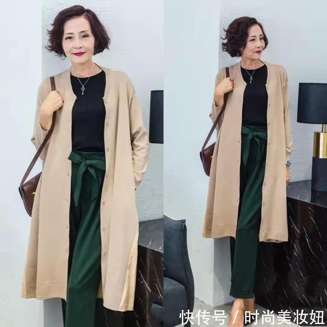 气质|这才是中年妈妈该有的穿搭,端庄优雅又高级,每套都很显气质