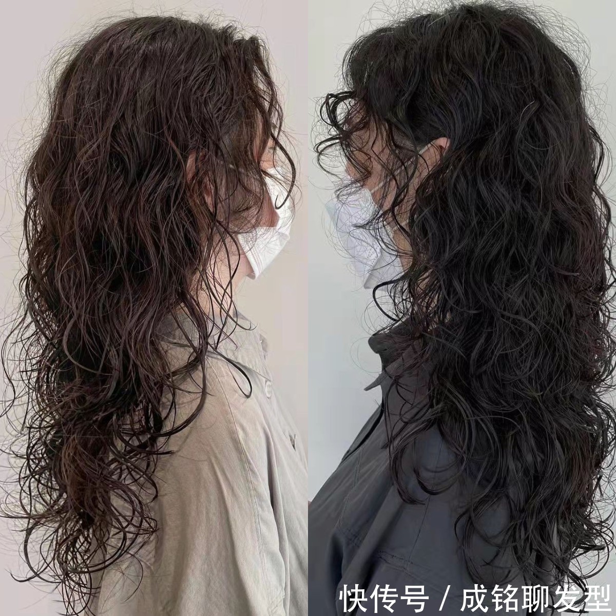 发蜡 冷烫后湿发有卷,干后无卷还毛躁?是没烫好还是没有打理好?