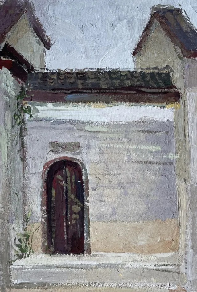 写生@"外师造化 中得心源" :20级象贤中学美术生沙湾古镇写生作品汇报展