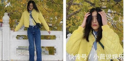 羽绒服|今年大火的“绗缝羽绒服”,看着宽大又累赘,穿起来还挺洋气显瘦