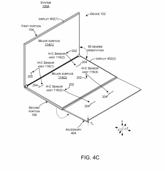 曝光|微软 Surface Phone 三折折叠屏专利曝光