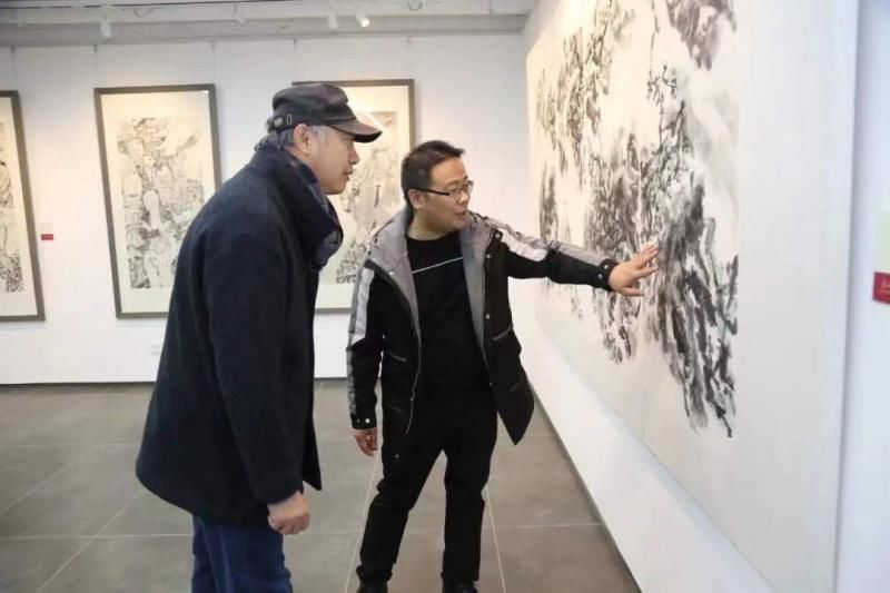 郭子良#“高峰之路——当代中国画写意性探索研究展（三）”开幕