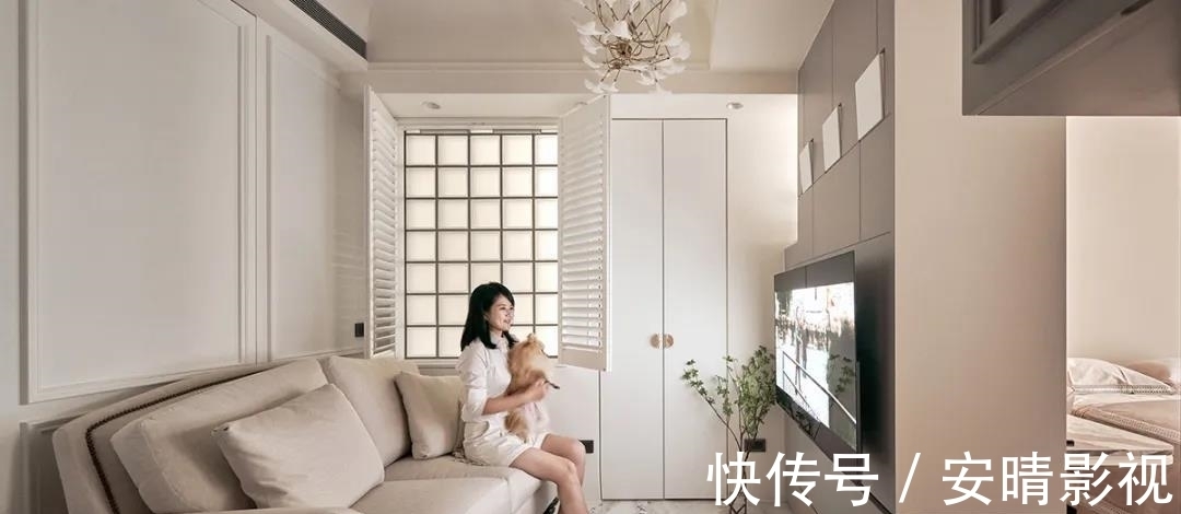 衣帽柜|30㎡小户型也能装得这么奢华精致,太让人惊艳了,妥妥的豪宅范儿