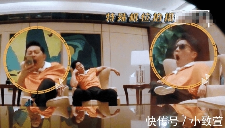 坐姿|跑男8李沁baby坐在椅子上，细看二人坐姿，已婚跟未婚差别太显然