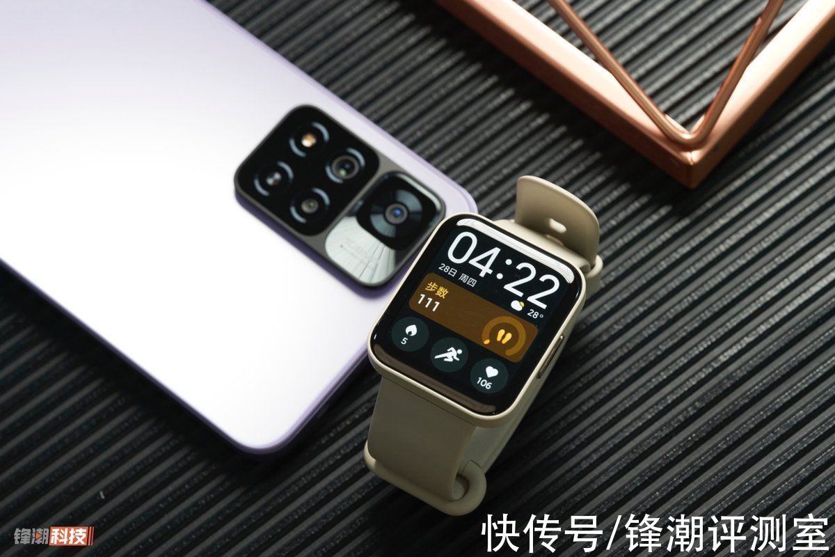 redmi w大屏智能长续航，Redmi Watch2图赏