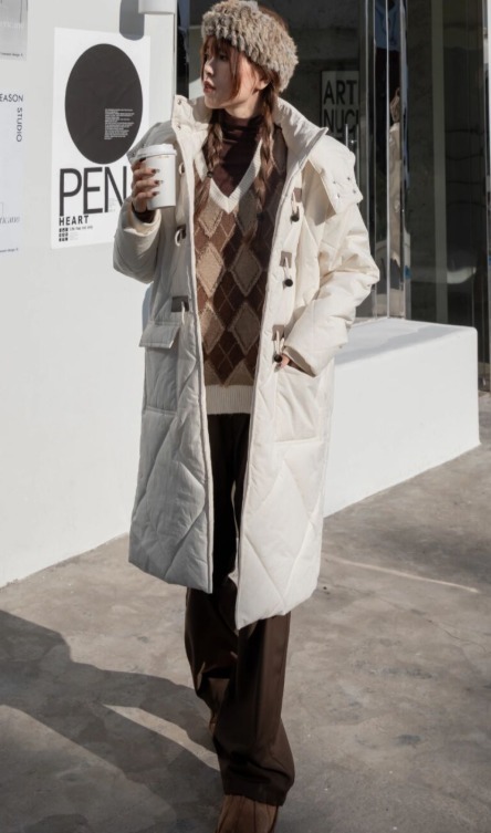 穿搭 冬天别乱穿羽绒服,瞧时髦精这么穿,美得惊人!