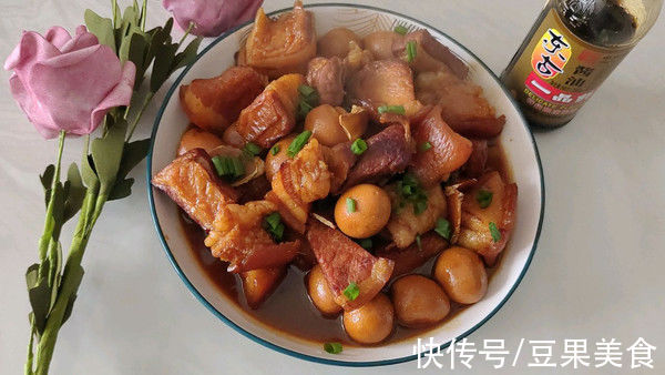 #东古家味美食#鹌鹑蛋红烧肉