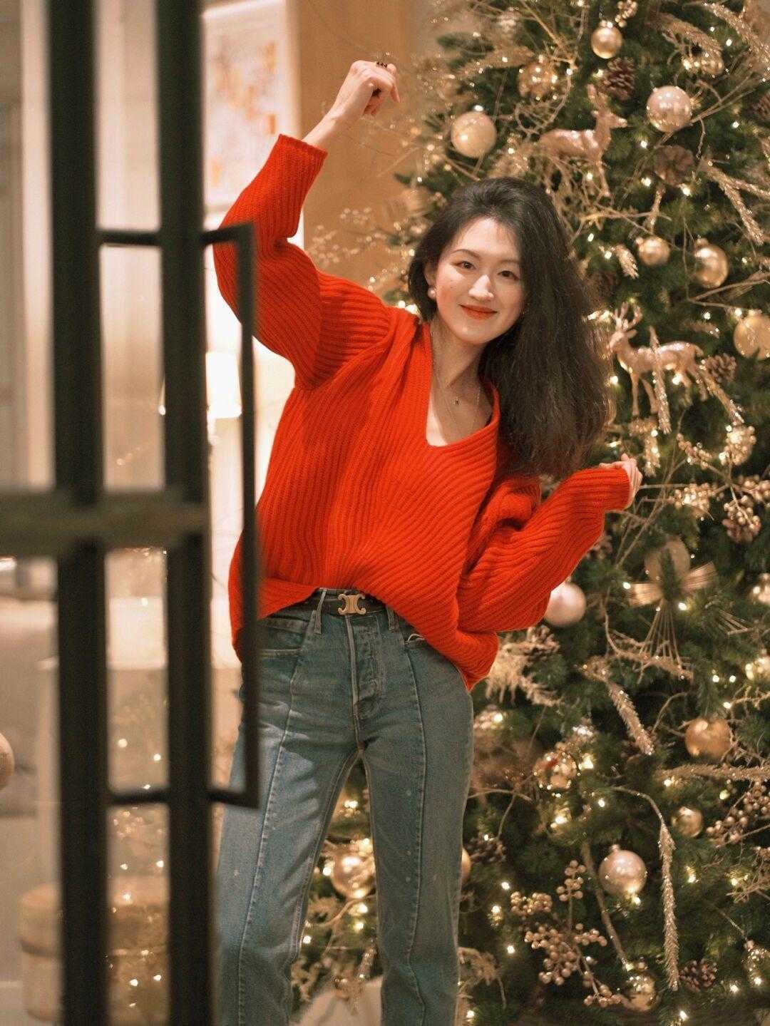 大衣 寒冬的毛衣依旧温柔,搭配大衣、羽绒服照样好看有气质