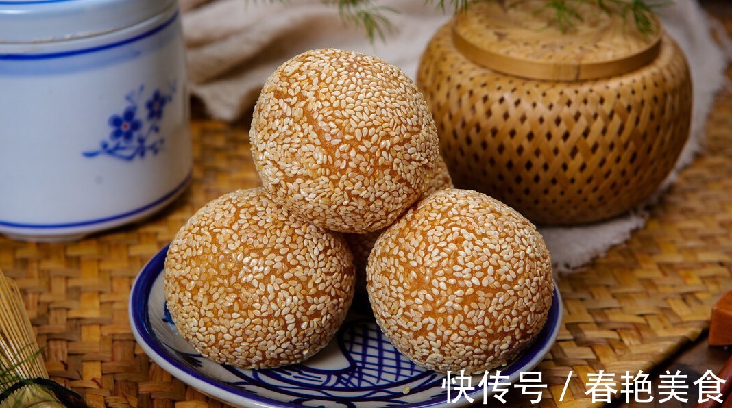 关键点|做麻圆，掌握3个关键点，个个空心，不开裂不塌陷，软糯香甜